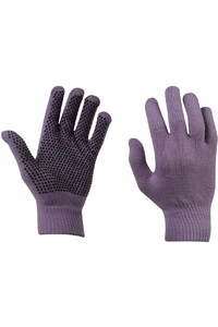 2022 Dublin Magic Pimple Grip Riding Gloves 576862 - Purple